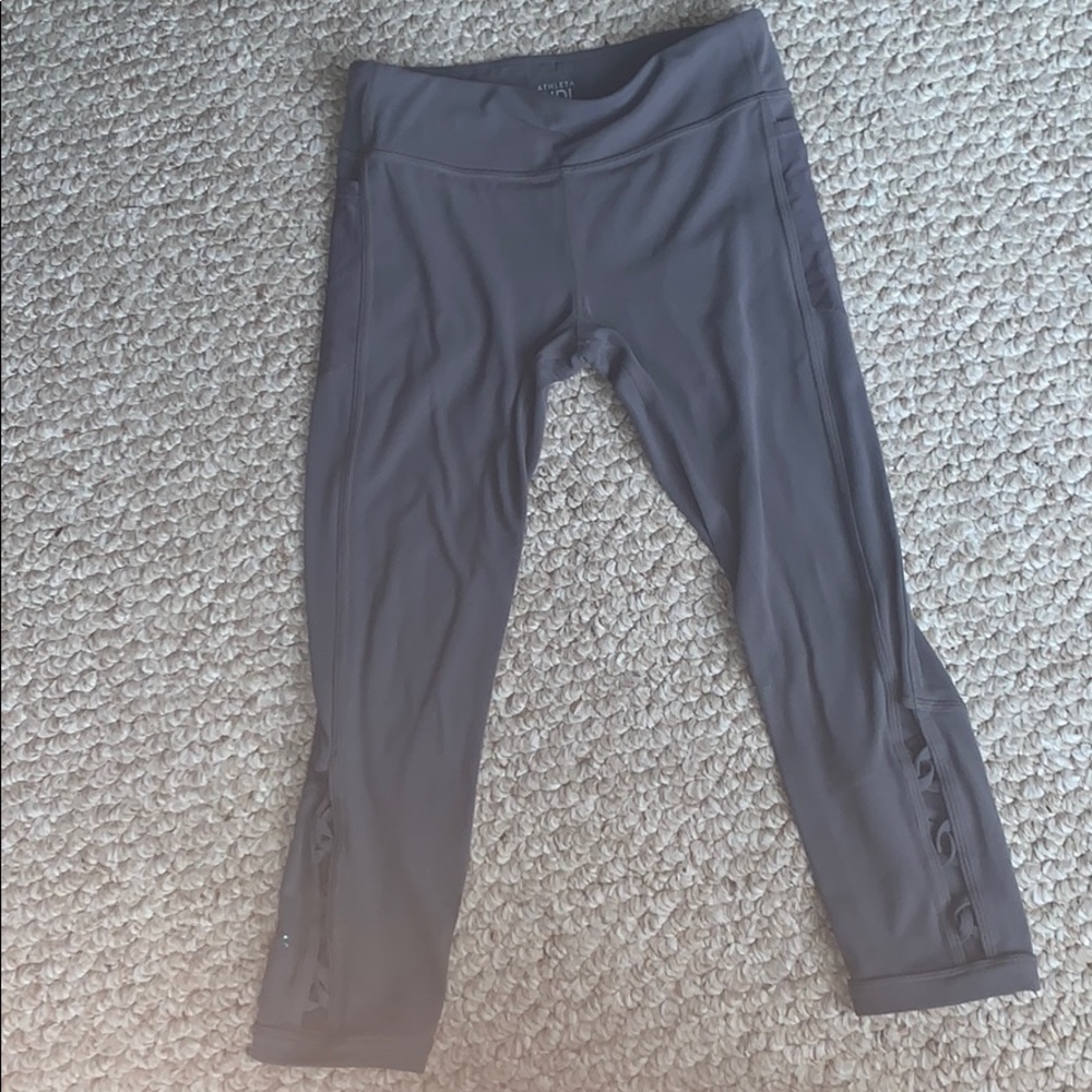 L/12 Athleta girl capri leggings